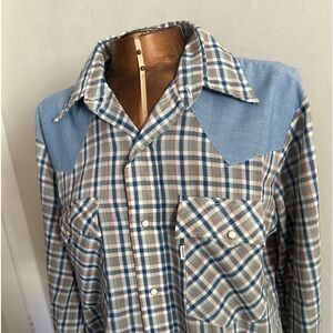 Vintage Levi's Western Shirt Size M